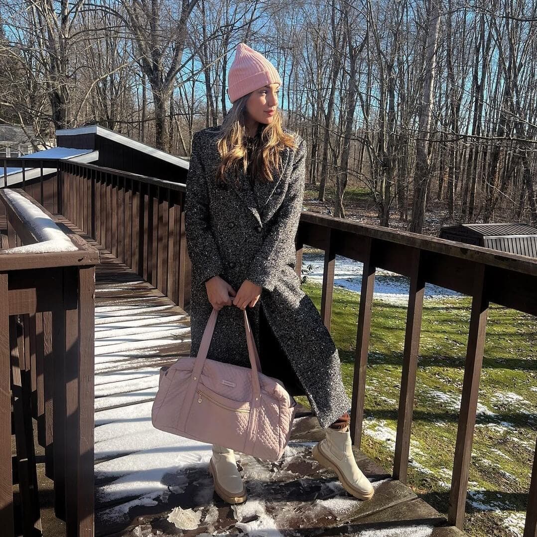 Weekender Reisetasche Große Handgepäcktasche mit Schuhbeutel
