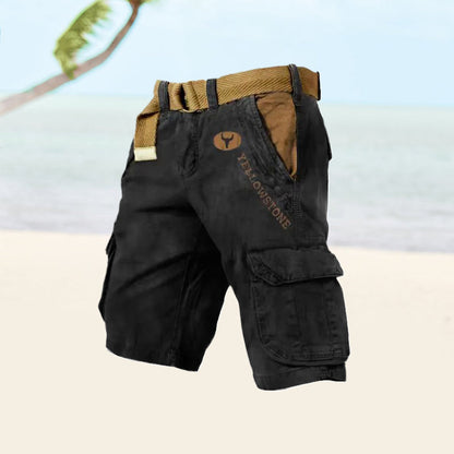 Heren Cargo Shorts – Stevige Korte Broek met Zakken in Meerdere Kleuren
