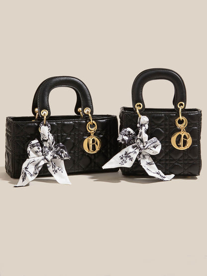 Chic-Bow Mini Handbag – Luxe Mini Handtas met Strikje – Elegant & Modieus