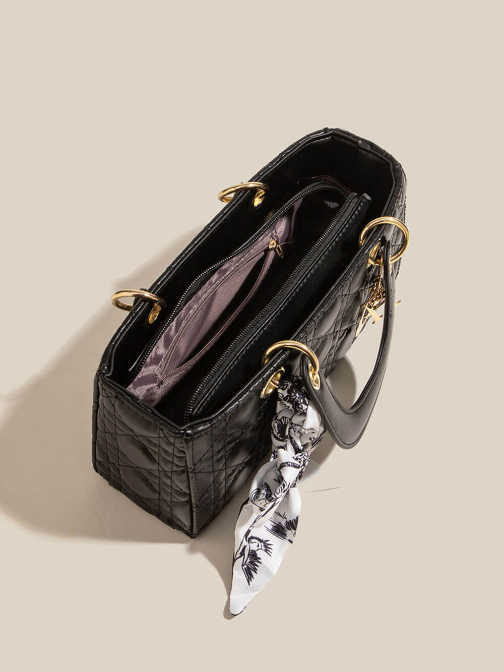 Chic-Bow Mini Handbag – Luxe Mini Handtas met Strikje – Elegant & Modieus