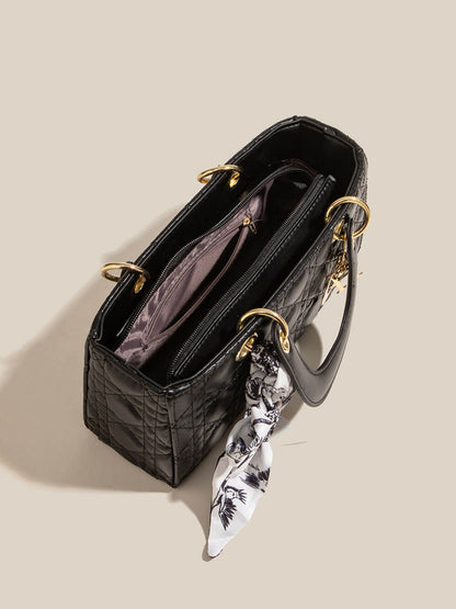 Chic-Bow Mini Handbag – Luxe Mini Handtas met Strikje – Elegant & Modieus