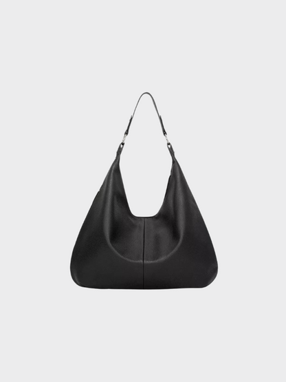 Charlotte – Dames Leren Hobo Schoudertas | Ruim, Tijdloos & Comfortabel voor Dagelijks Gebruik