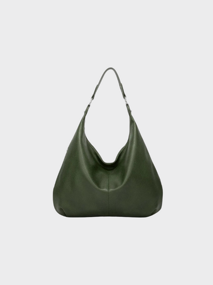 Charlotte – Dames Leren Hobo Schoudertas | Ruim, Tijdloos & Comfortabel voor Dagelijks Gebruik