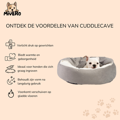 Hondenmand met Dekentje – Knusse Slaapzak voor Honden en Katten