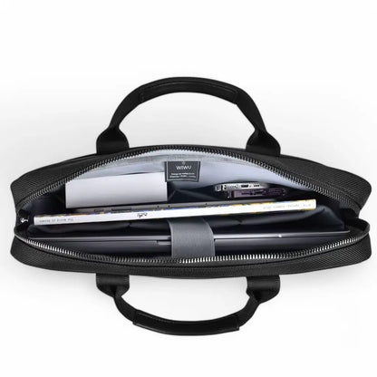 Leren Laptoptas Dames – Zwart & Tijdloos