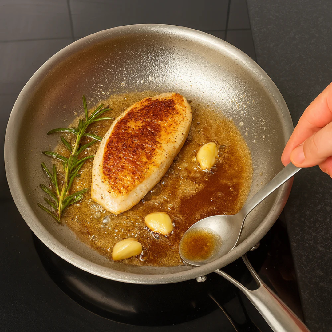 Titanium Pannenset Complete Set – Puur Titanium, Inductie Compatibel & PFAS-Vrij