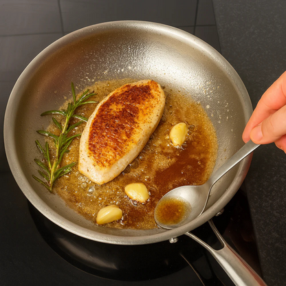 Titanium Pannenset Complete Set – Puur Titanium, Inductie Compatibel & PFAS-Vrij