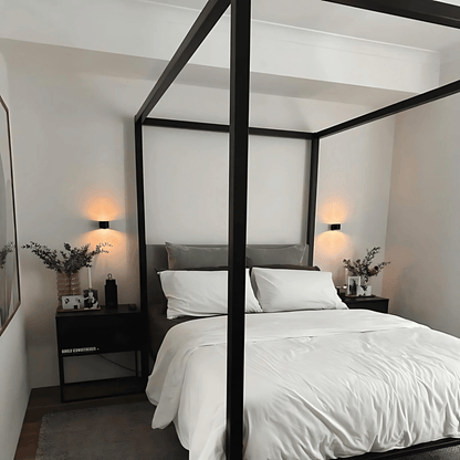 Draadloze LED Wandlamp met Bewegingssensor – USB Oplaadbaar & Magnetisch | Zwart Design