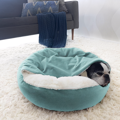 Hondenmand met Dekentje – Knusse Slaapzak voor Honden en Katten