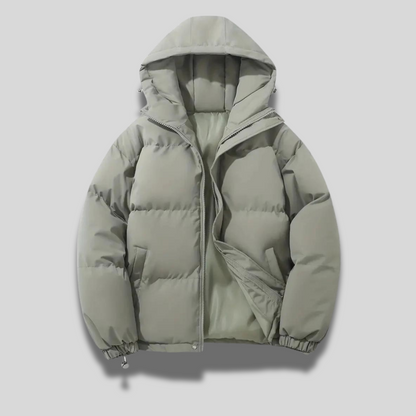 Dames Puffer Jas met Capuchon – Warme Gewatteerde Winterjas