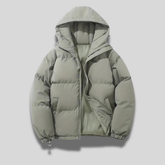 Dames Puffer Jas met Capuchon – Warme Gewatteerde Winterjas