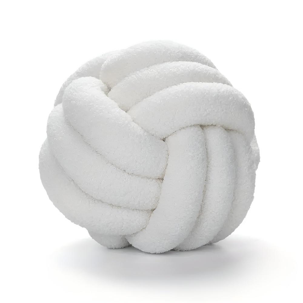 Knopenkussen Rond – Decoratief Sierkussen in Moderne Scandinavische Stijl – 35x35 cm