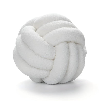 Knopenkussen Rond – Decoratief Sierkussen in Moderne Scandinavische Stijl – 35x35 cm