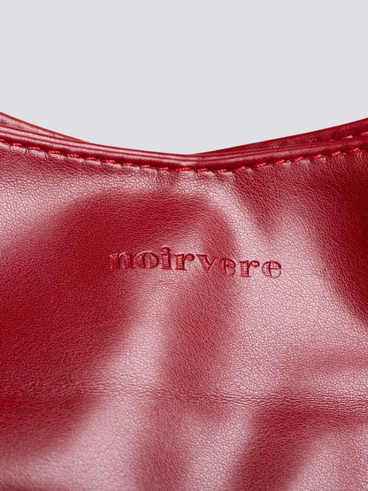 Minimalistische Hobo Schoudertas – Vegan Leer