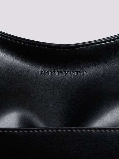 Minimalistische Hobo Schoudertas – Vegan Leer