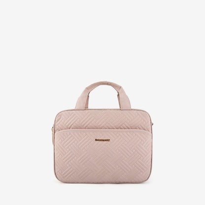 Luxe Toilettas & Make-up Organizer – Reistas met Flessenhouders & Meerdere Vakken – Roze