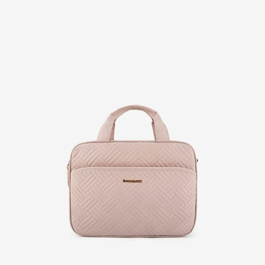 Luxe Toilettas & Make-up Organizer – Reistas met Flessenhouders & Meerdere Vakken – Roze