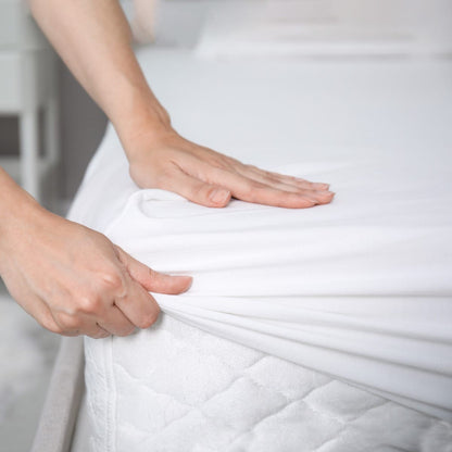 Egyptisch Katoen Hoeslaken – 400 Thread Count Percale Luxe Bedlinnen