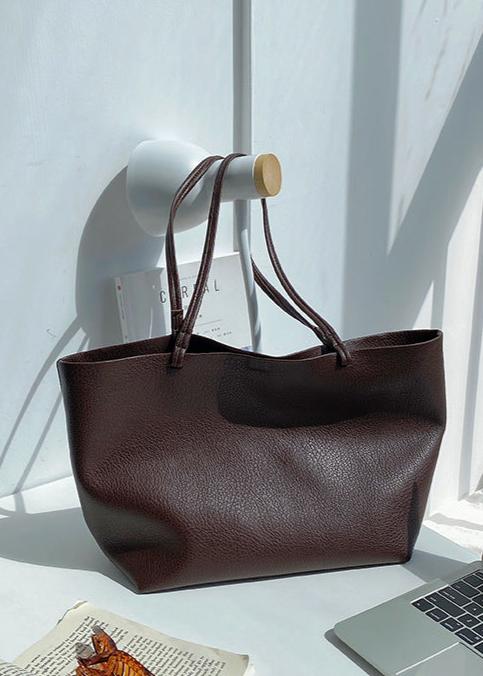 Leren Shopper – Tijdloze Werktas & Casual Draagtas