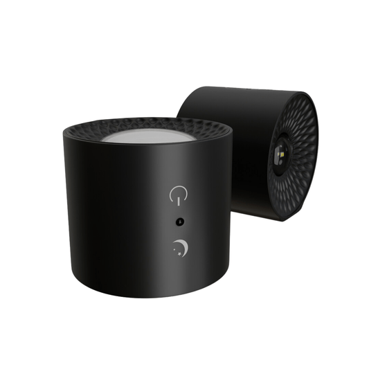 Draadloze LED Wandlamp met Bewegingssensor – USB Oplaadbaar & Magnetisch | Zwart Design