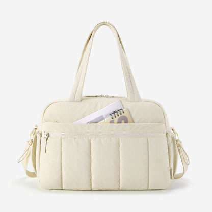 Zwarte Reistas voor Handbagage – Lichtgewicht & Waterafstotend met Trolley-strap & PVC-vak – Ideaal voor Reizen & Gym