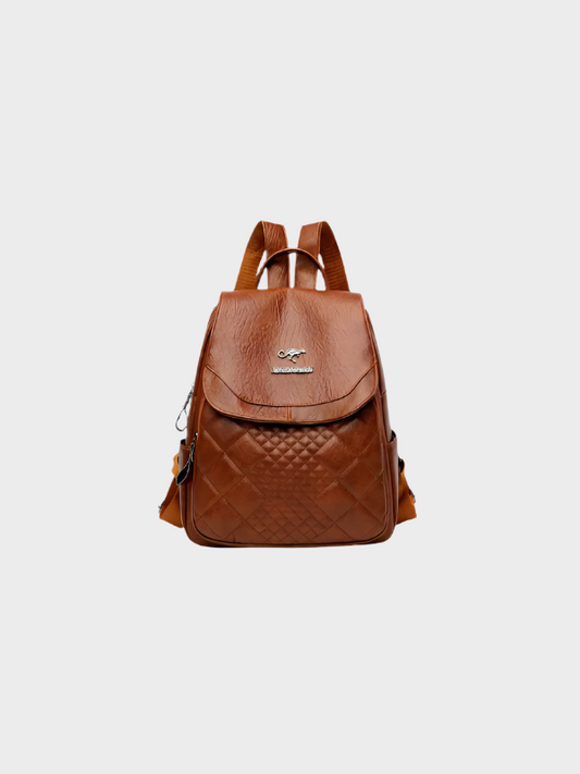 Maeve Dames Rugzak – Anti-Diefstal PU Lederen Backpack met RFID Beveiliging