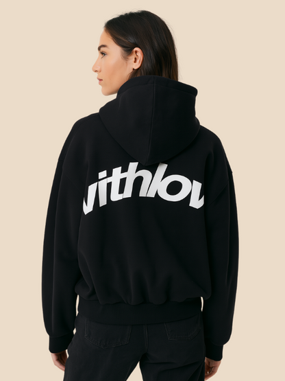 Bella | Oversized Streetwear Hoodie voor Dames – Comfortabel & Modern
