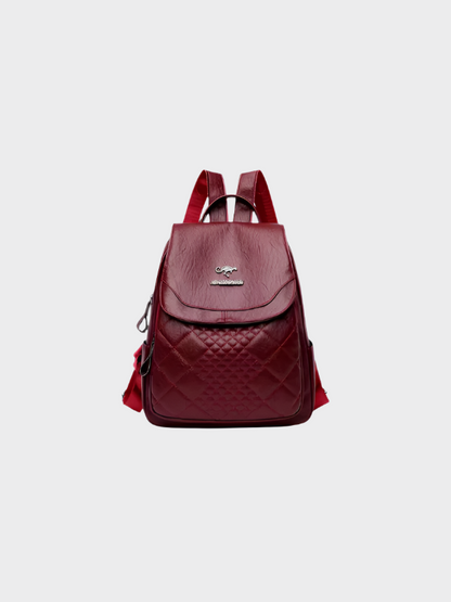 Maeve Dames Rugzak – Anti-Diefstal PU Lederen Backpack met RFID Beveiliging