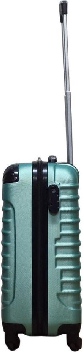 Harde Koffer Set – Lichtgewicht Trolley met 360° Wieltjes (Handbagage & Grote Koffer)