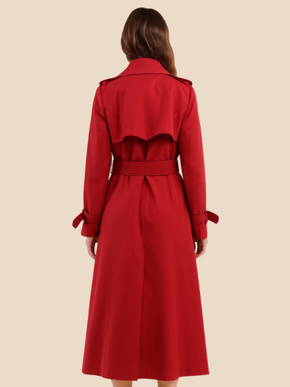 Victoria | Klassieke Dames Trenchcoat – Elegante Tijdloze Jas met Ceintuur
