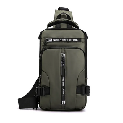 Waterdichte Crossbody Tas – Modern, Ruim & Handig met USB-aansluiting
