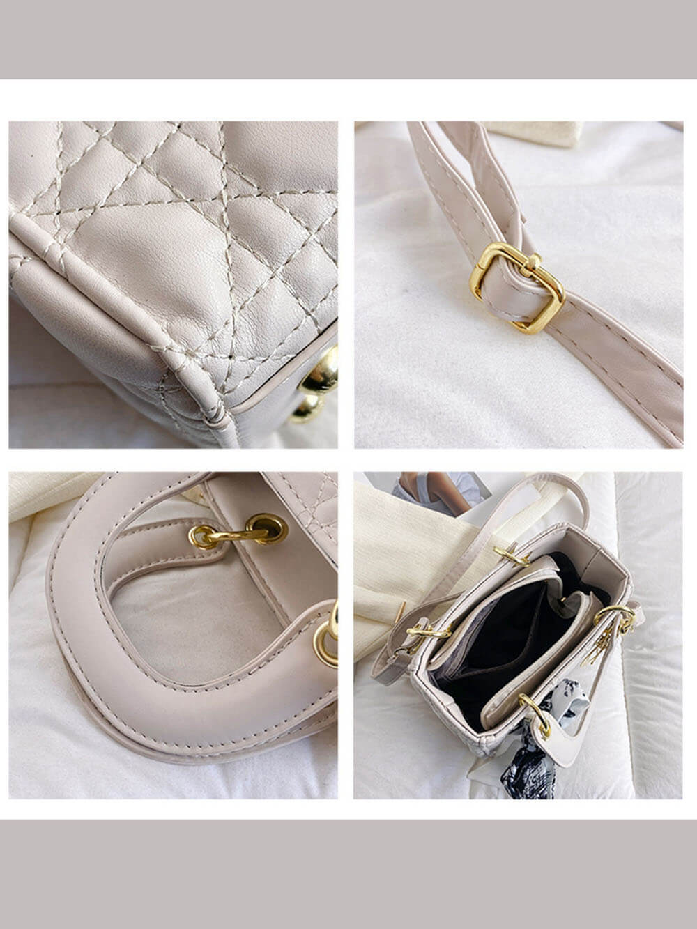Chic-Bow Mini Handbag – Luxe Mini Handtas met Strikje – Elegant & Modieus