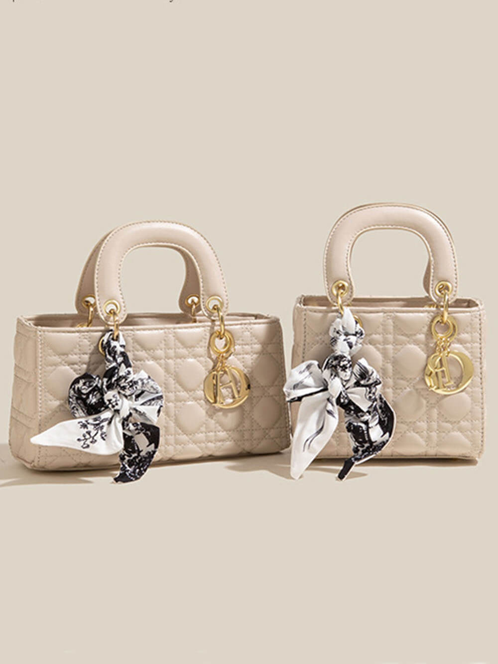 Chic-Bow Mini Handbag – Luxe Mini Handtas met Strikje – Elegant & Modieus