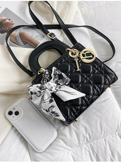 Chic-Bow Mini Handbag – Luxe Mini Handtas met Strikje – Elegant & Modieus
