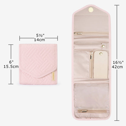 Turquoise Sieradentasje – Compacte Envelop Sieraden Organizer voor Reizen