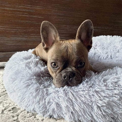 Ronde Honden- en Kattenmand – XXL Knuffelbed van Pluche
