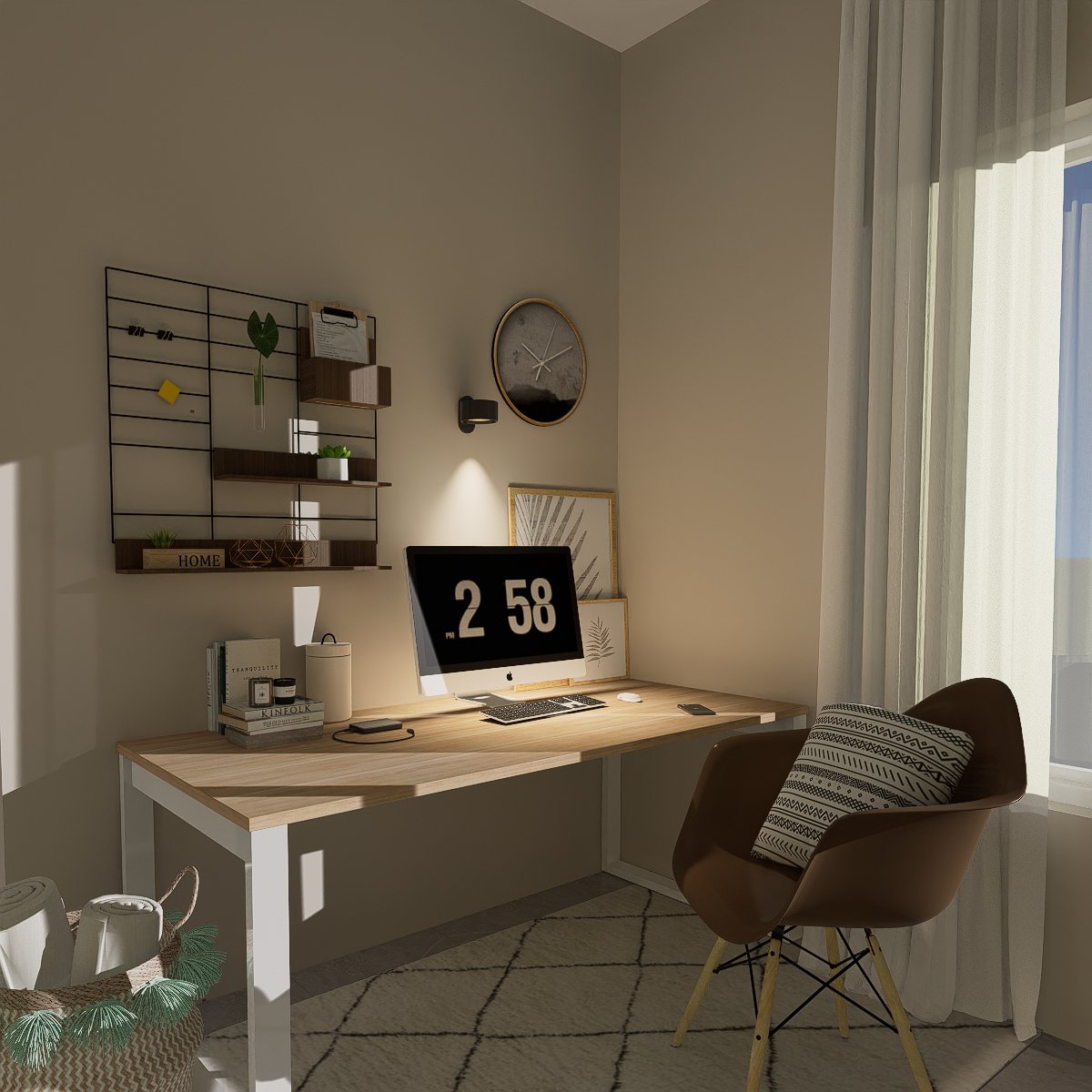 Minimalistische LED Wandlamp – Magnetisch & Dimbaar | USB Oplaadbaar | Warm Licht