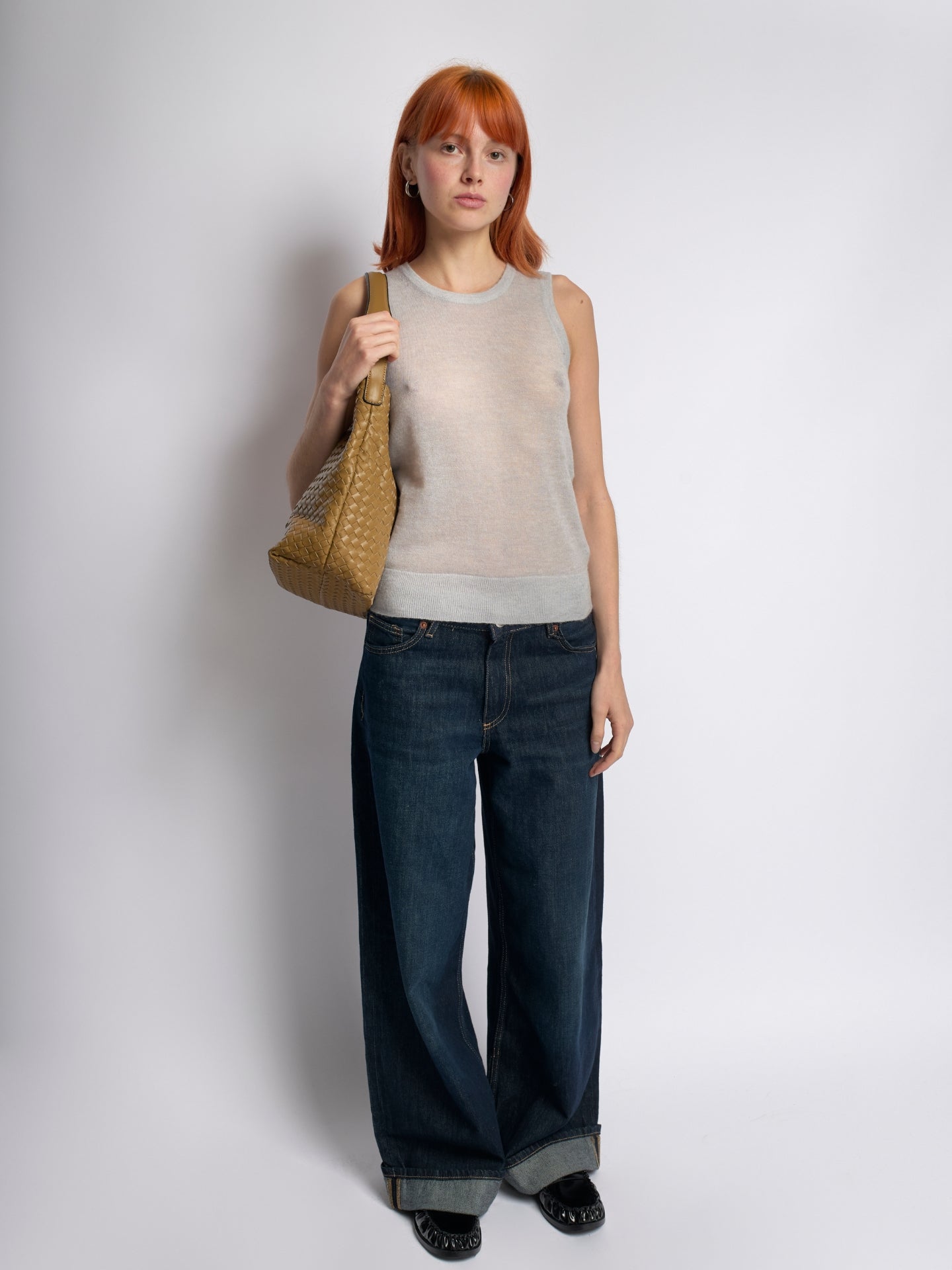 Liorra Vegan Leren Geweven Hobo Schoudertas Zwart – Stijlvol & Ruim