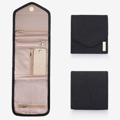 Turquoise Sieradentasje – Compacte Envelop Sieraden Organizer voor Reizen
