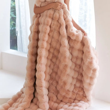 Ultra Zachte Fleece Deken – Warme Plaid voor Bank & Bed