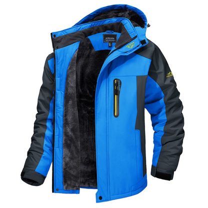 Waterdichte Winterjas Heren – Warme Outdoor Jas met Fleece Voering