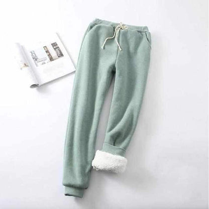 Warme Joggingbroek Dames – Gevoerde Fleece Broek voor Winter