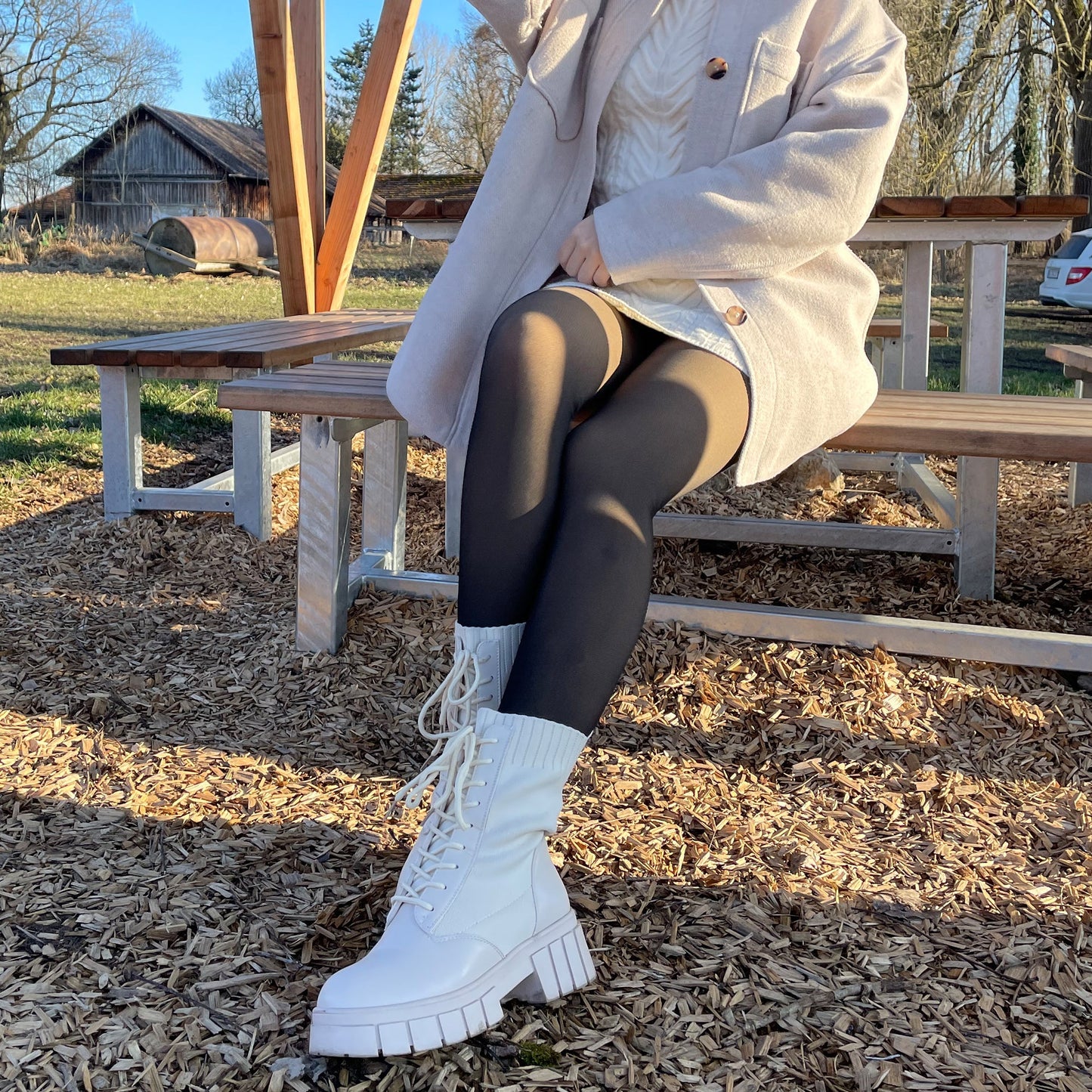 Gefütterte Thermo-Strumpfhose