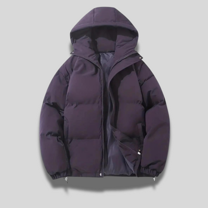 Dames Puffer Jas met Capuchon – Warme Gewatteerde Winterjas