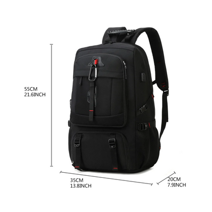 Reisrugzak 50L – Waterafstotend & Ruim