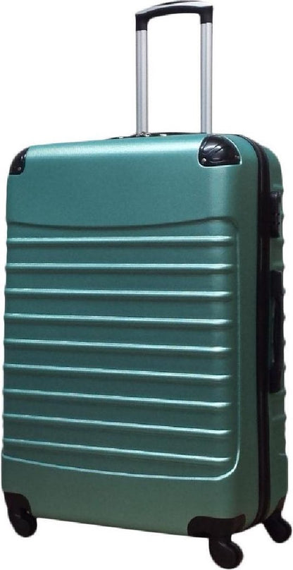 Harde Koffer Set – Lichtgewicht Trolley met 360° Wieltjes (Handbagage & Grote Koffer)