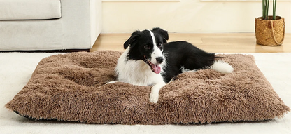 Fluffy Hondenmat & Kattenmat – Rechthoekig Comfort Kussenbed