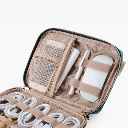 Compacte Sieradendoos voor Reizen – Roze – Met Spiegel & Compartimenten