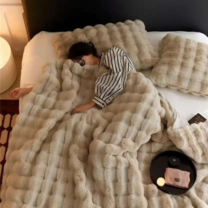 Luxe Faux Fur Deken – Zachte Warme Deken voor Bed en Bank in Meerdere Kleuren