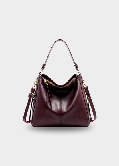 Ersilia Luxe Leren Tote voor Dames – Ruime Handtas van Echt Leer | Stijlvol & Duurzaam